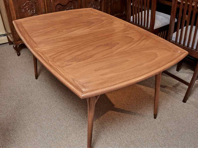 Mid Century Modern Teak (2 ) 11" Leaves Dining Table