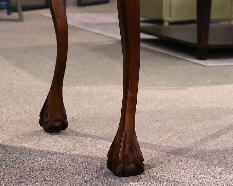 Mahogany Carved Tea Table