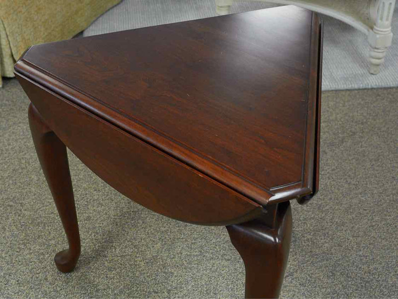 Pennsylvania House Queen Anne Cherry Triangular Side Table