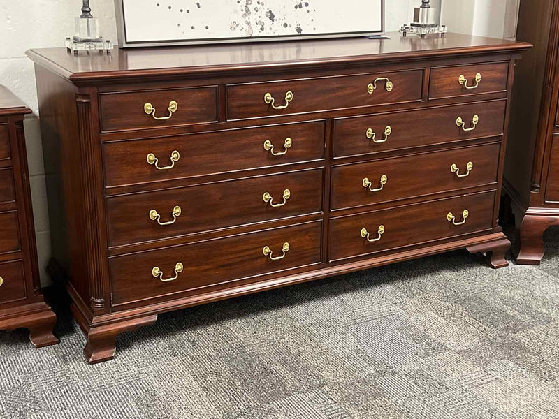 Henkel Harris 9 Drawer Dresser with Mirror