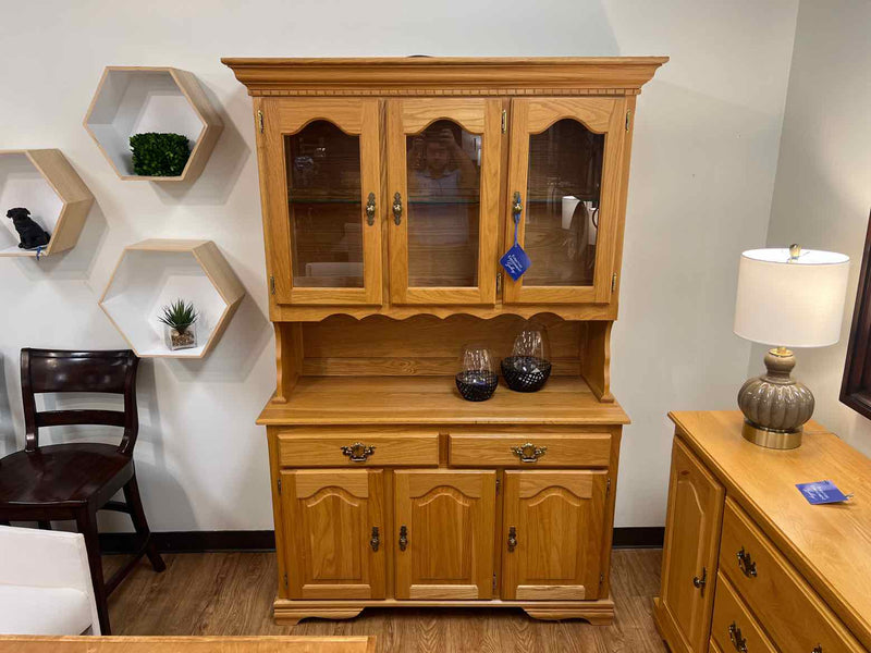 Oak China Cabinet