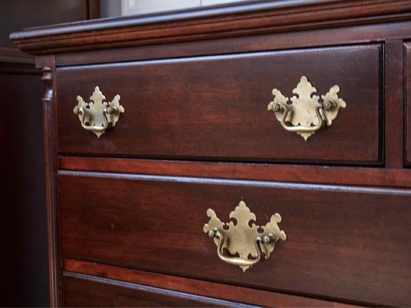 Solid Mahogany Nine Drawer Dresser