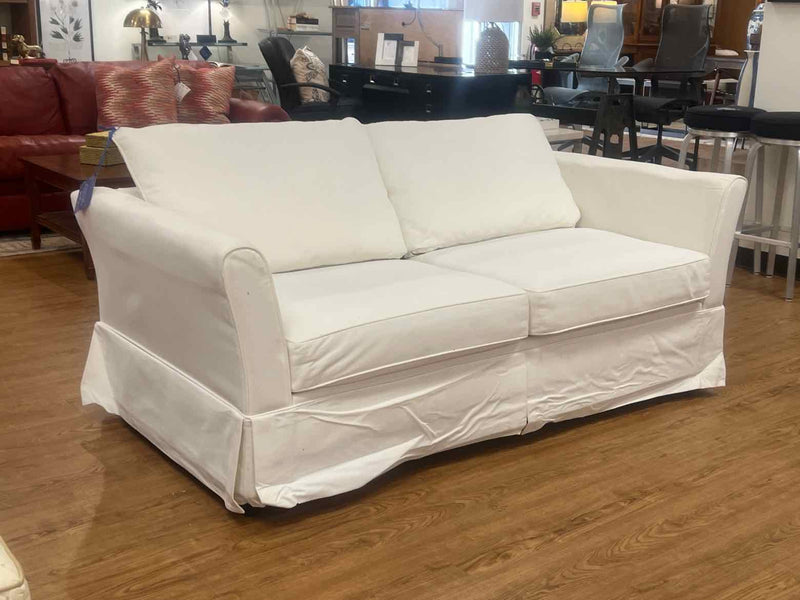 Klaussner White Sleep Sofa