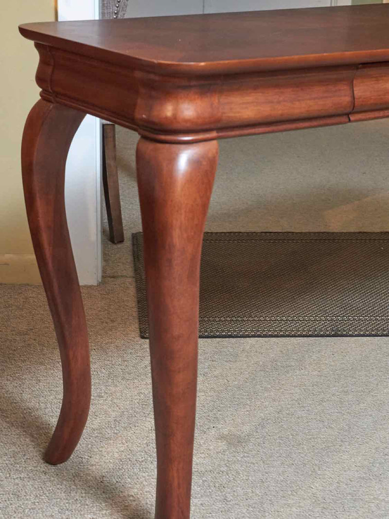 Cherry With Faux  Drawer Console