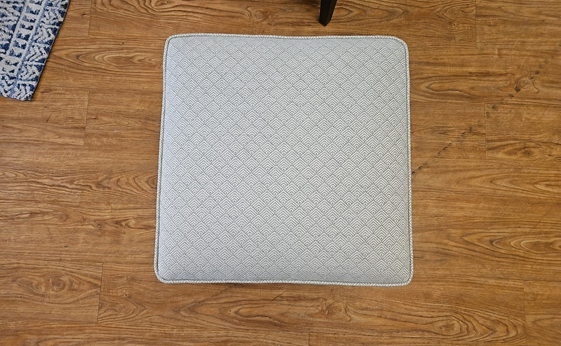 Ethan Allen 'Nassau' Square Ottoman