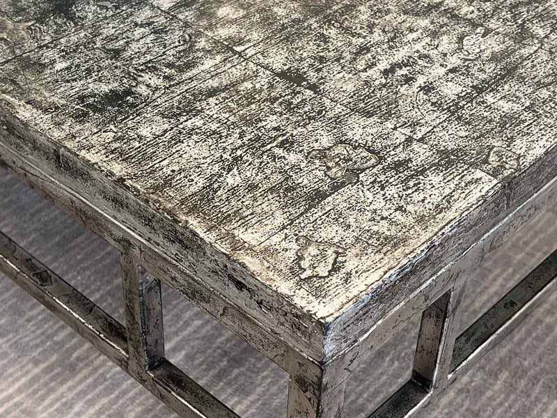 Arhaus Silver Cocktail Table