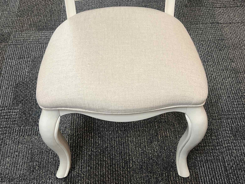 Legacy Classic Linen Back Chair w/ Scalloped Edge