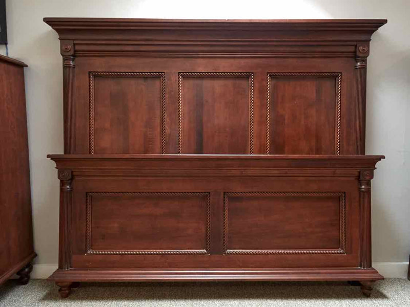 Durham Furniture Solid Maple Queen Panel Bed