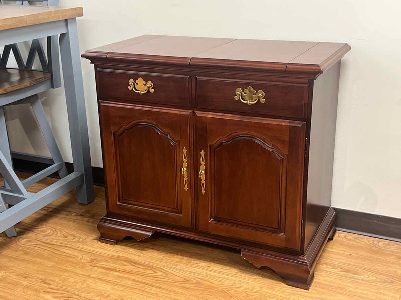 Bernhardt Mahogany Flip Top Server