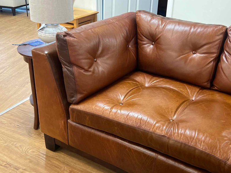 Arhaus 'Garner' Leather Sectional