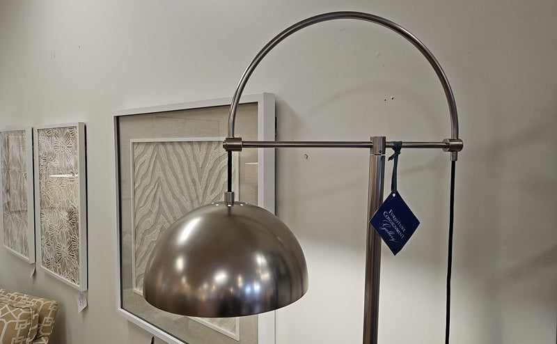 Arteriors 'Jillian' Silver Arc Floor Lamp