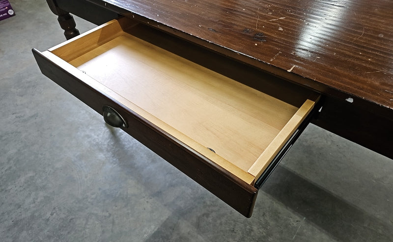 Espresso 1 Drawer Desk