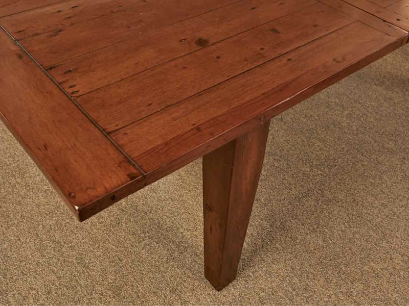 Four Hands Rustic Plank Top Extension Dining Table