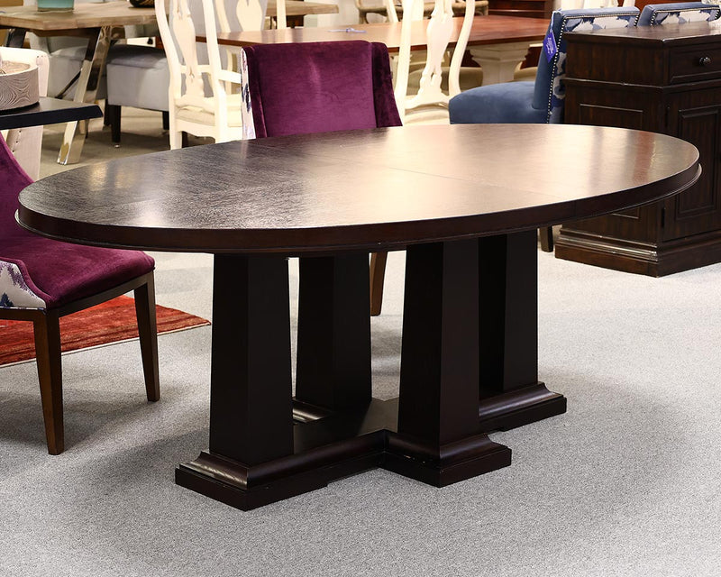 Bolier & Company Domicile Pier Oval Dining Table with 2 Leaves