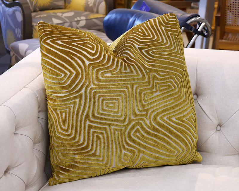 "Crescendo Maize" Accent Pillow