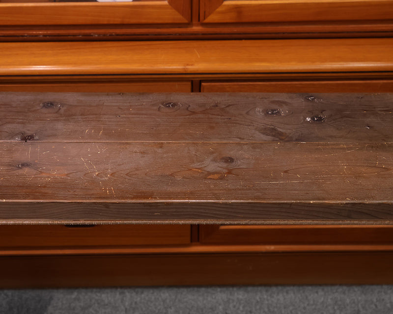 Rustic Sideboard with Plank Top