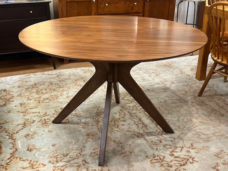 Mid-Century Modern Round Dining Table