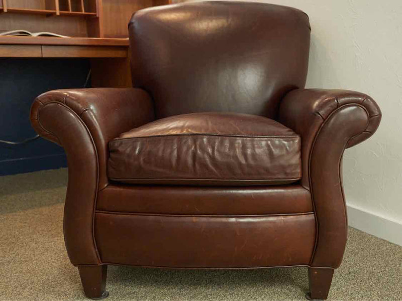 Hancock and Moore Leather Club Chair