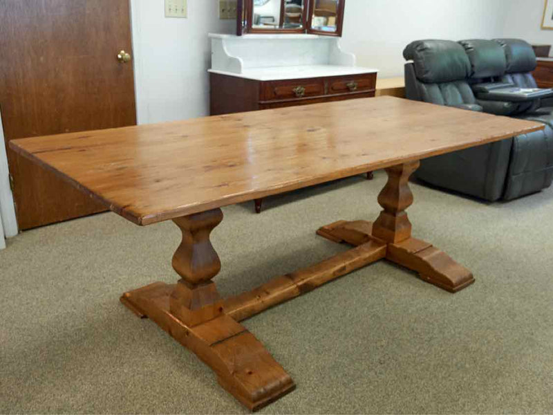 Rustic Pine Farm Table