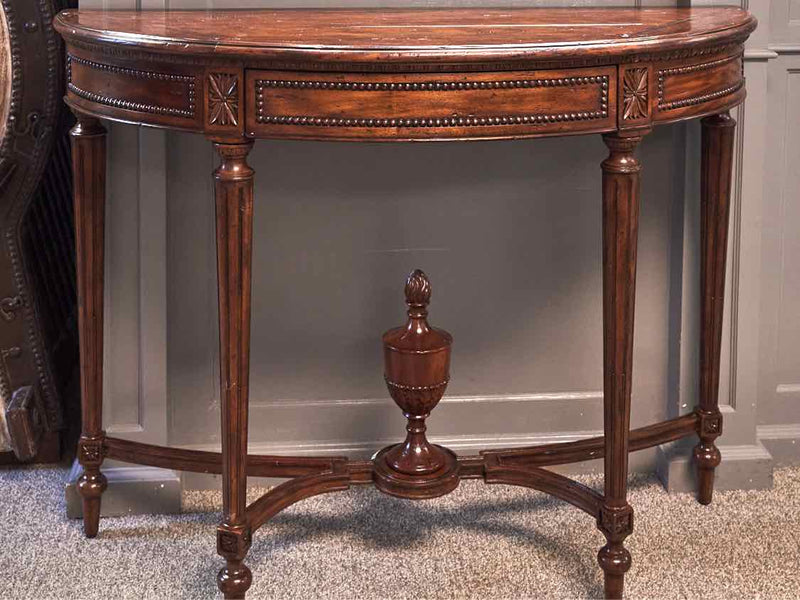 Theodore AlexanderAntiqued Wood "Castle Bromwich" Collection Accent Table48