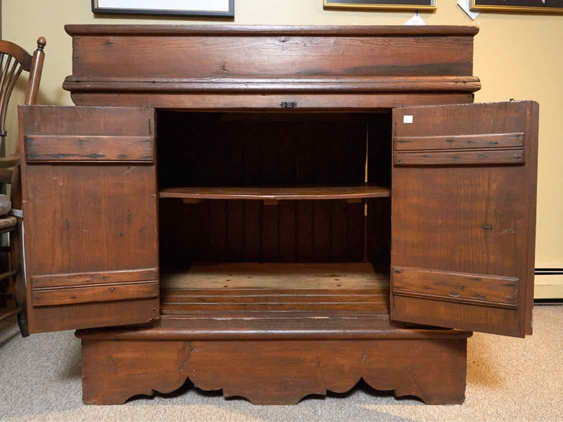 Antique CopperTray  2 Door  Dry Sink