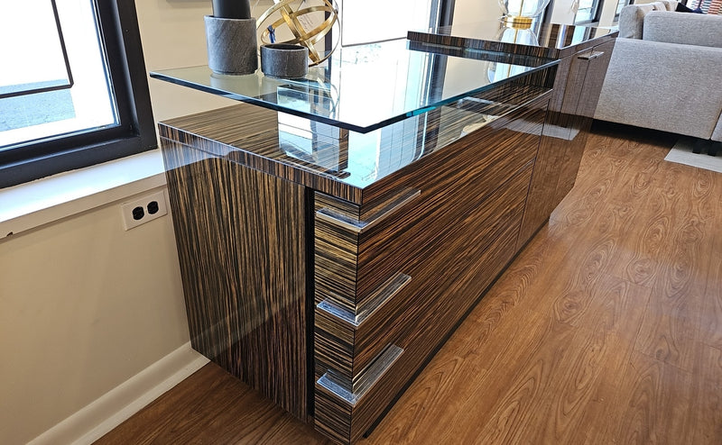 Lexington Furniture 'Ritz' Macassar Ebony Sideboard by Nicole Miller