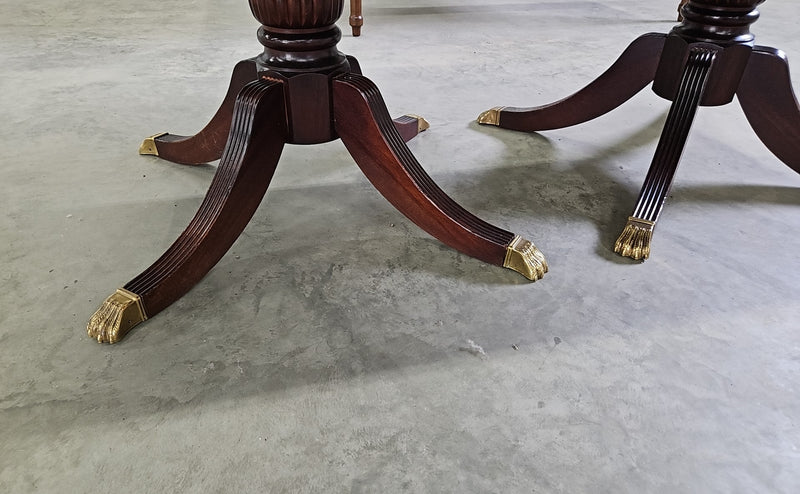 Mahogany Double Pedestal Dining Table