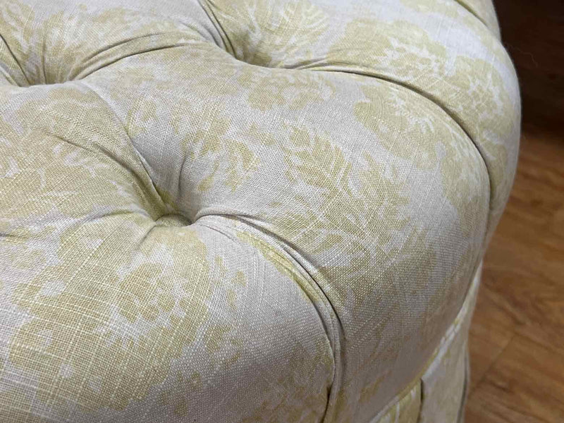 Ethan Allen Tufted Ottoman