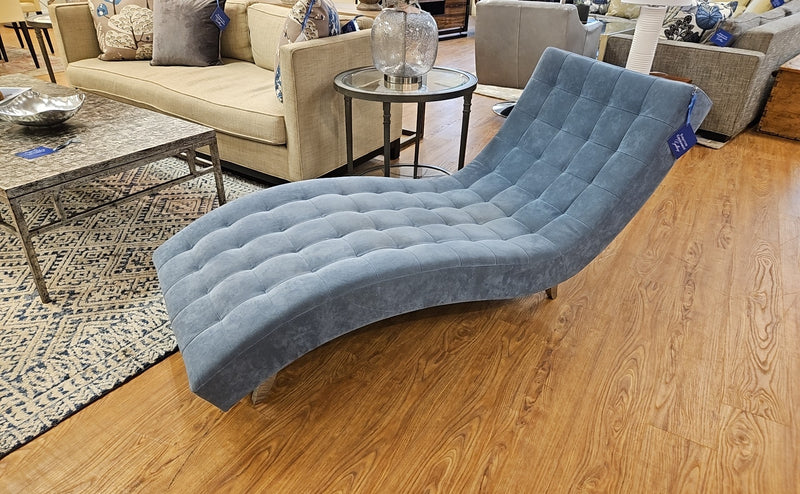 Roche Bobois Powder Blue Chaise