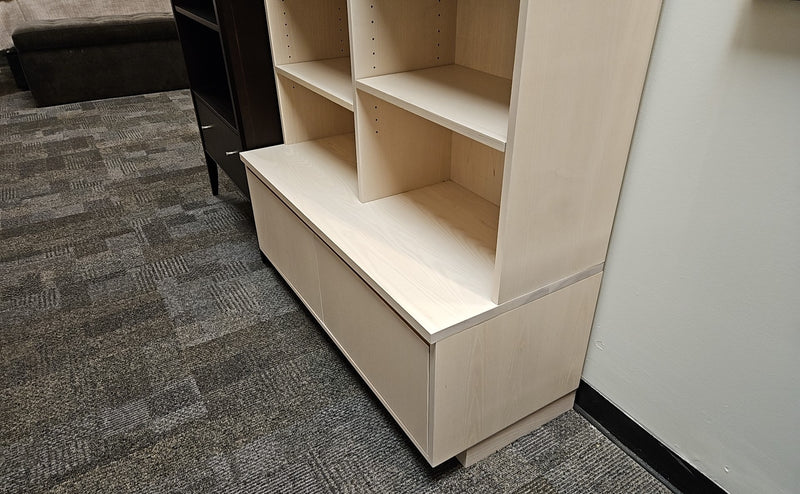 Room & Board White Wash Bookcase