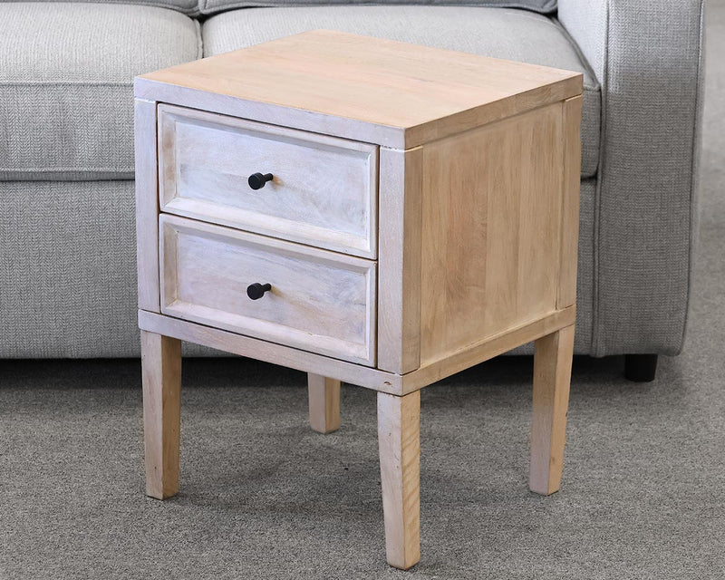 Pottery Barn 'Marla' 2 Drawer Nightstand