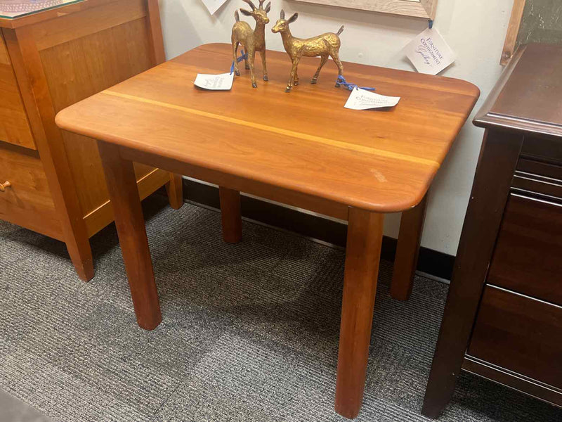 Cherry Rectangle Accent Table