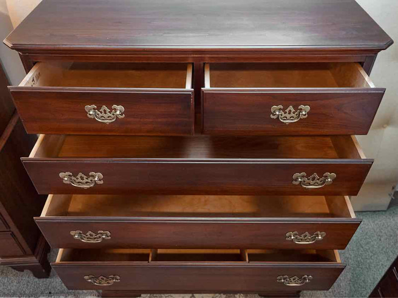 Ethan Allen  Dark Stain Cherry 7 Drawer Chests