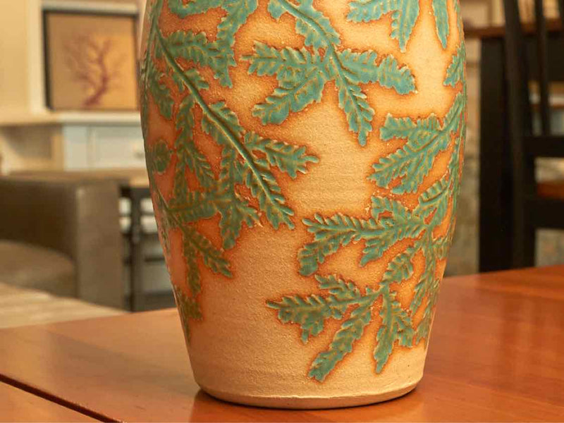 Hand Crafted Ceramic Vase By Sharyn Tullar, Durham NH