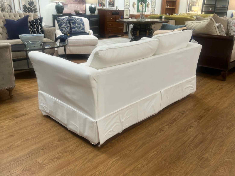 Klaussner White Sleep Sofa