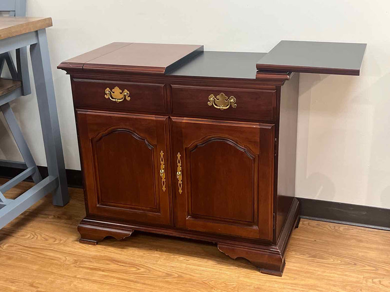 Bernhardt Mahogany Flip Top Server