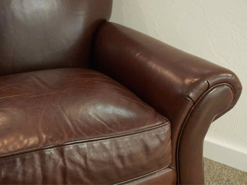 Hancock and Moore Leather Club Chair