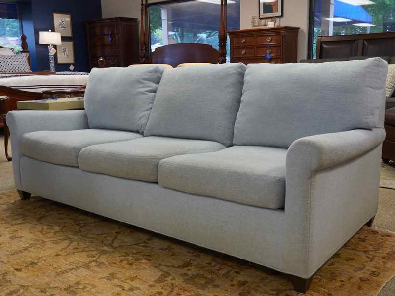 Lee Industries Three Cushion Roll Arm Sofa