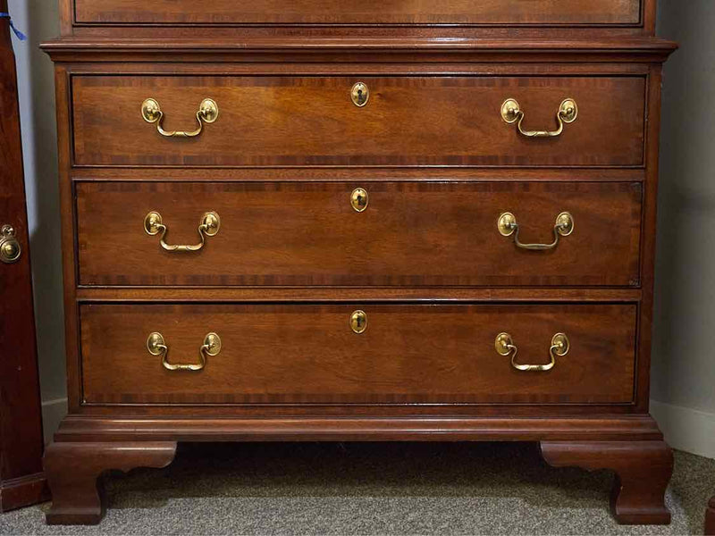 Council Craftsman Inlaid Mahogany Chest