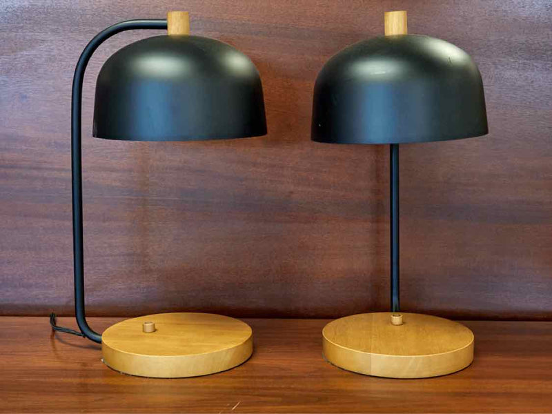 Pair of Crate & Barrel 'Lex' Table Lamps