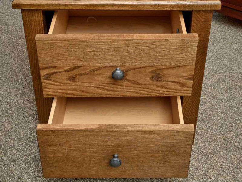 Vaughan Bassett Natural Fundamentals 2 Drawer Nightstand