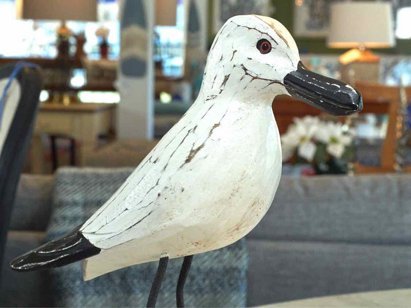 Wooden Seagull Decor