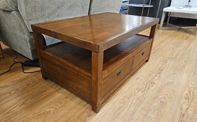 2-Drawer Rectangular Cocktail Table