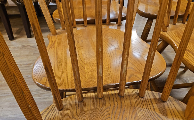 Oval Dining Table & 6 Chair Set