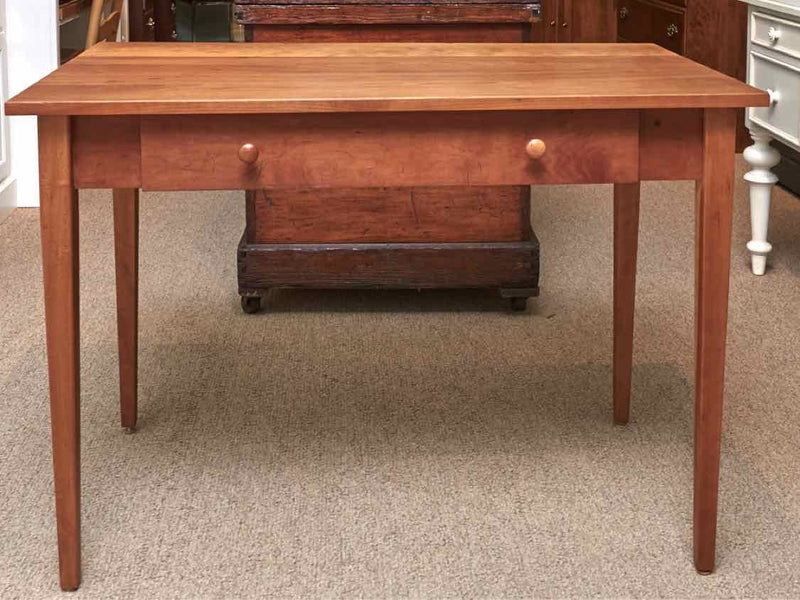 Circle Furniture Cherry Pond Designs 1 Drawer Shaker Style Legs Desk