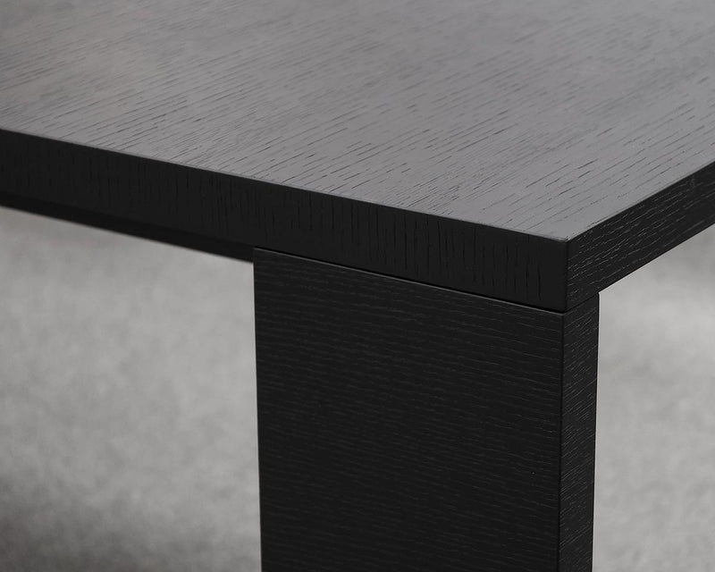 B&B Italia Max Alto Abseo Dining Table in Brushed Black Oak