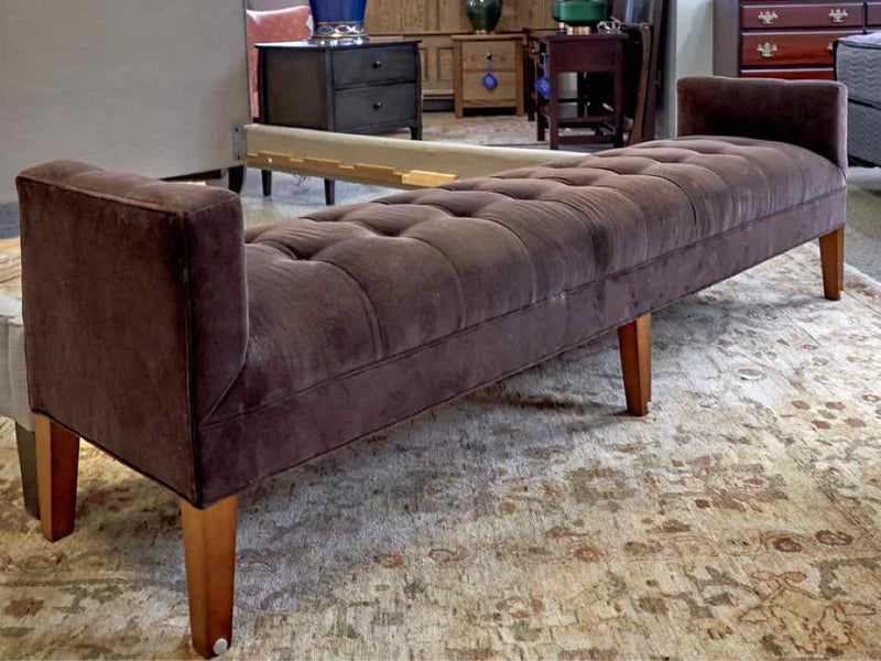 Mitchell Gold Tufted Bench