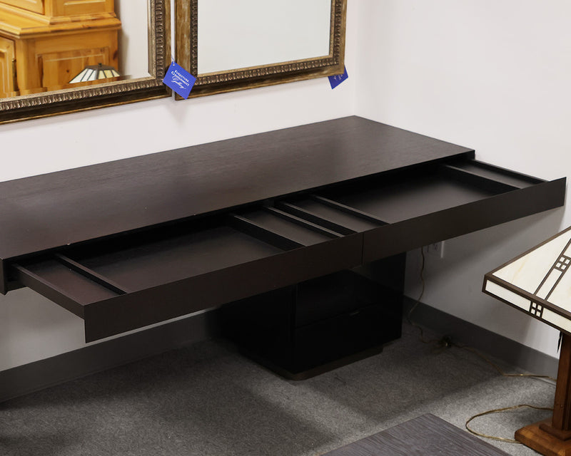 Contemporary Black and Grey Desk