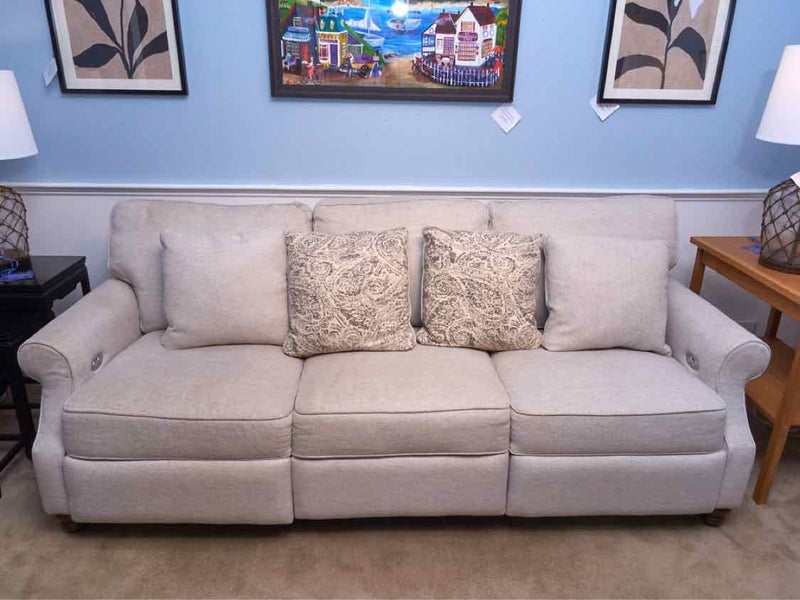 Boston Interiors  3 Cushion 2  Power Reclining Cushion  Sofa