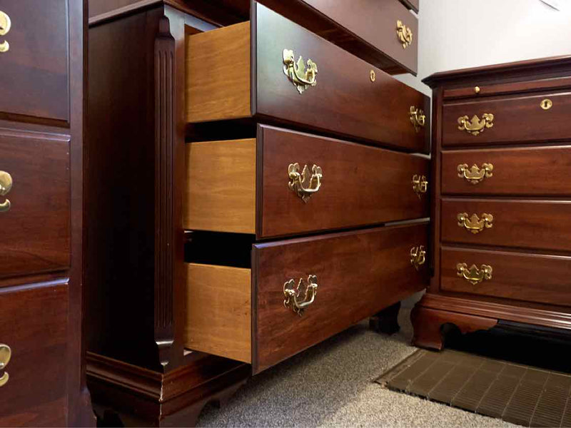 Kincaid Blockfront Cherry Chest on Chest